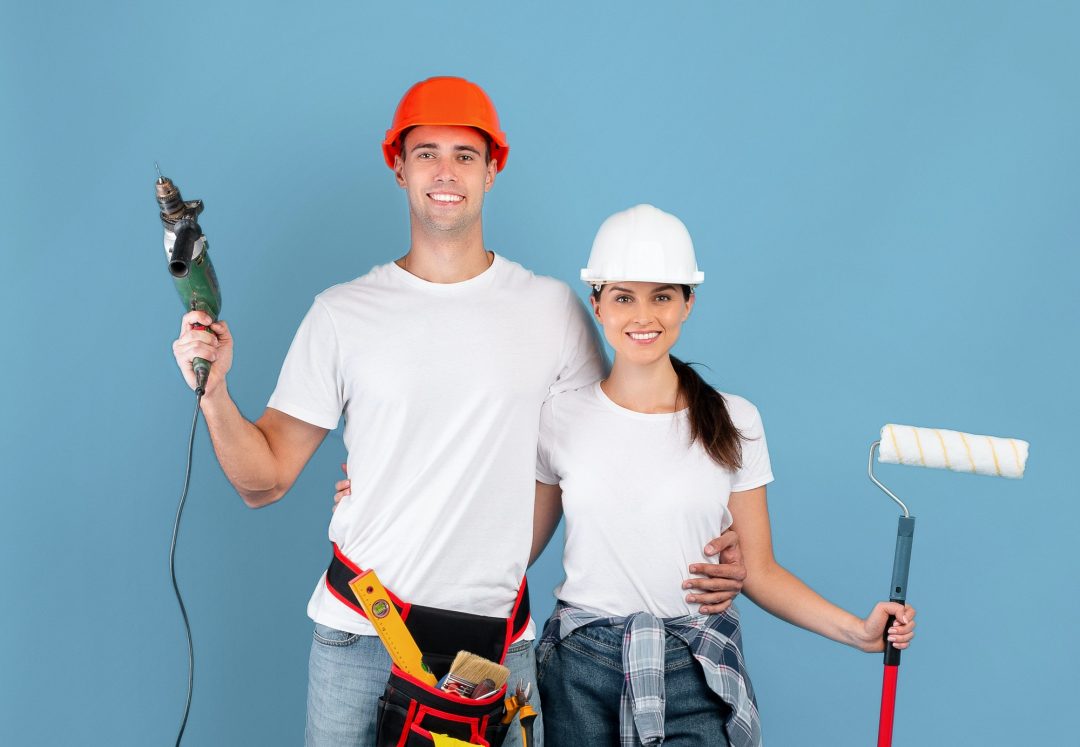 WallCarePro painting crew ready for a project